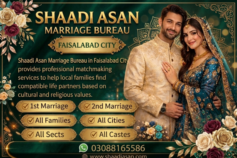 Marriage Bureau Faisalabad City