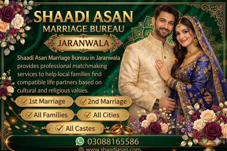 Marriage Bureau Jaranwala